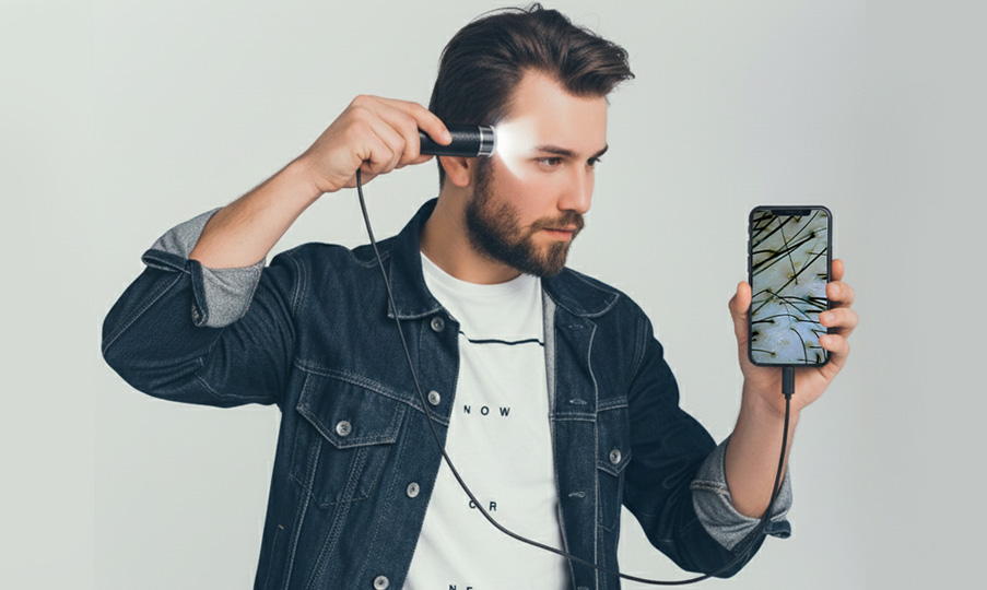 how to use digital microscope