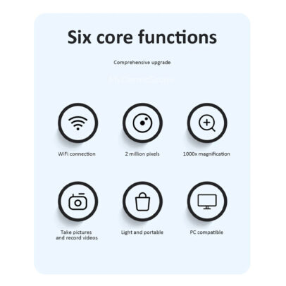 wifi digital microscope functions
